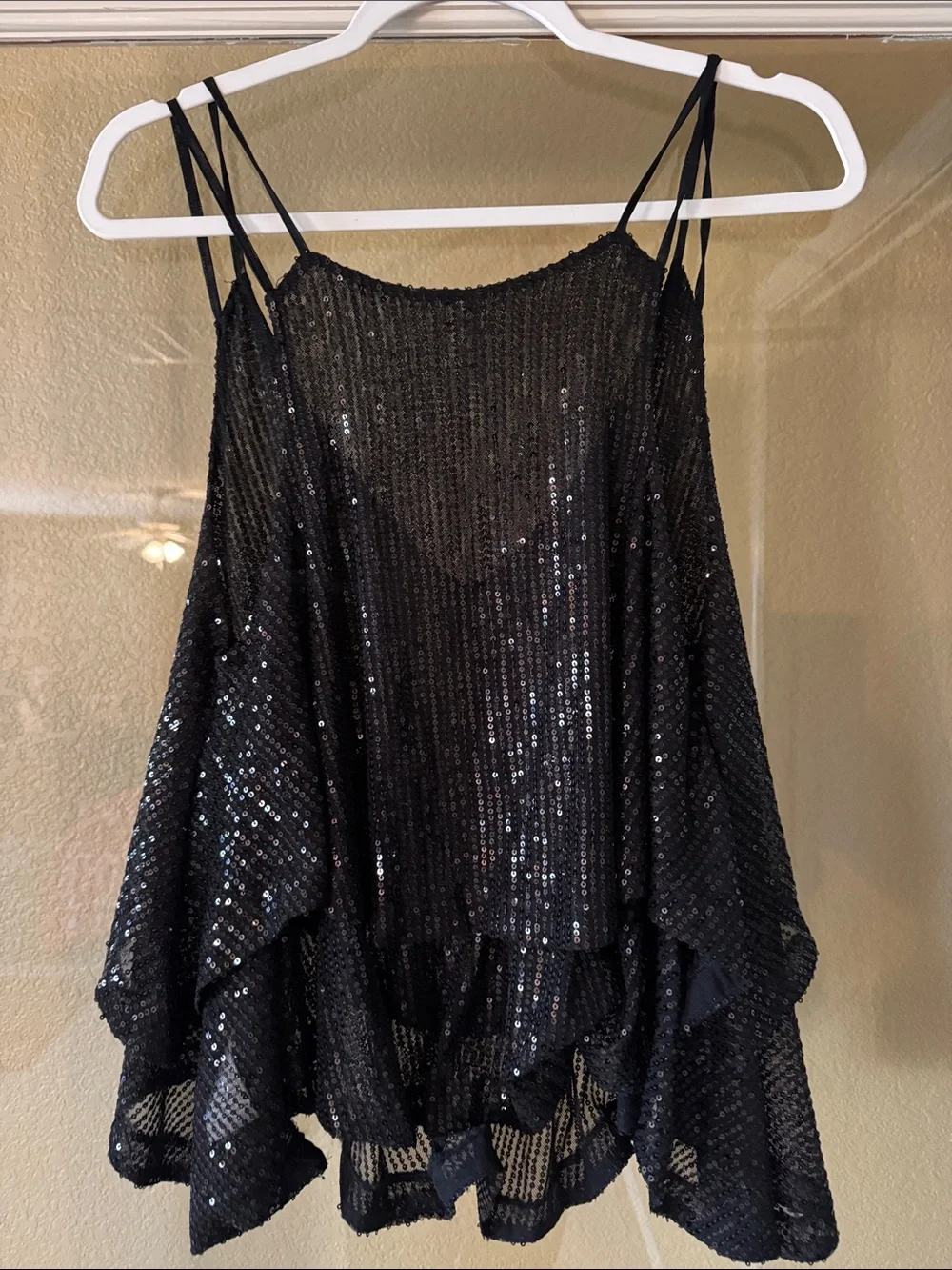 Free People sparkling black